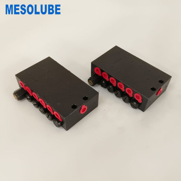 The SSV-E progressive metering device consists of an SSV progressive metering device a