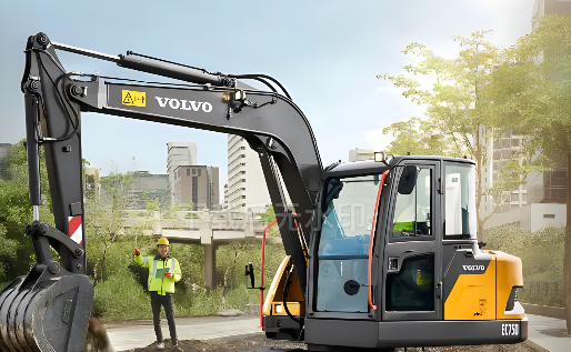 excavator volve750